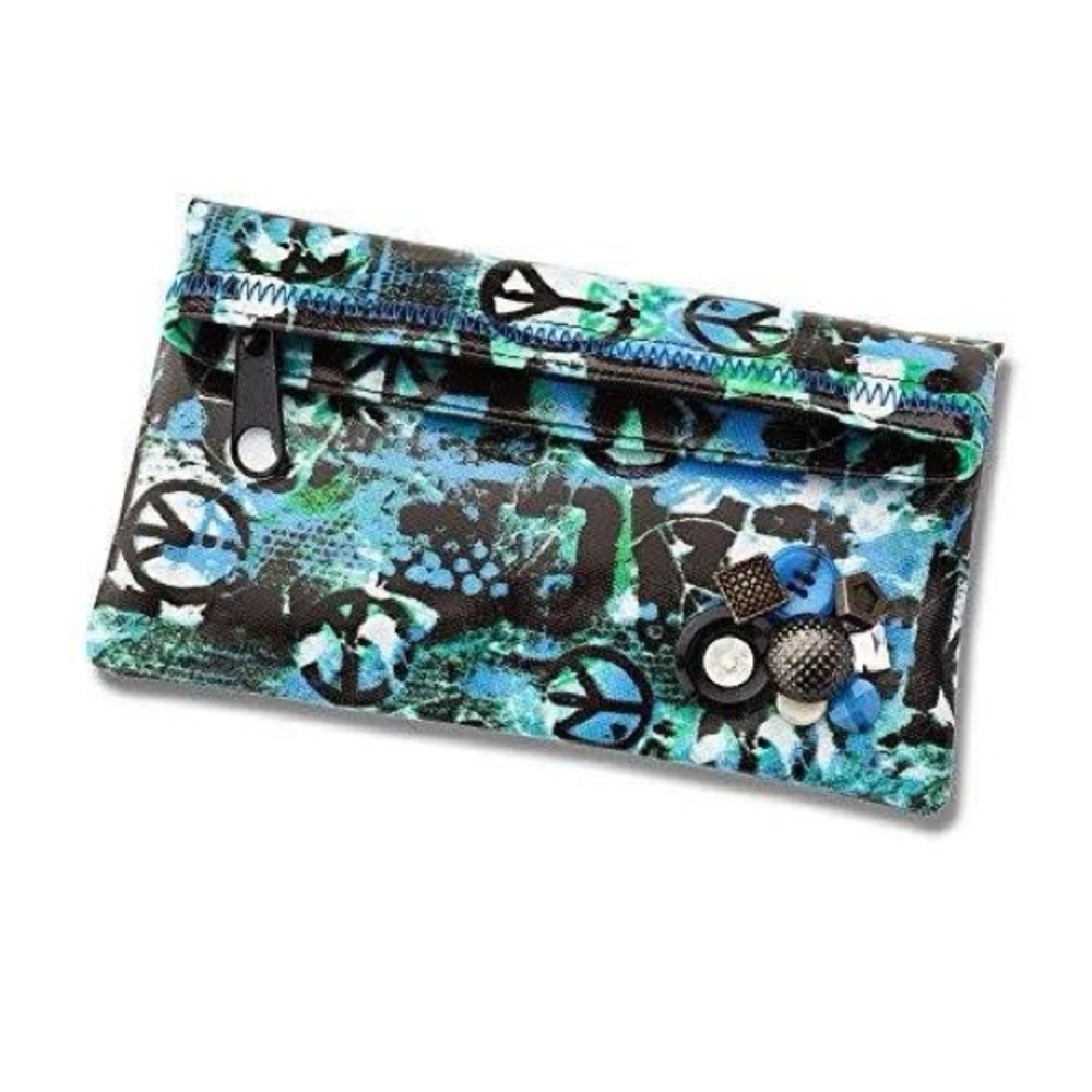 Peace Remix Beaded Clutch Alisa Burke Design